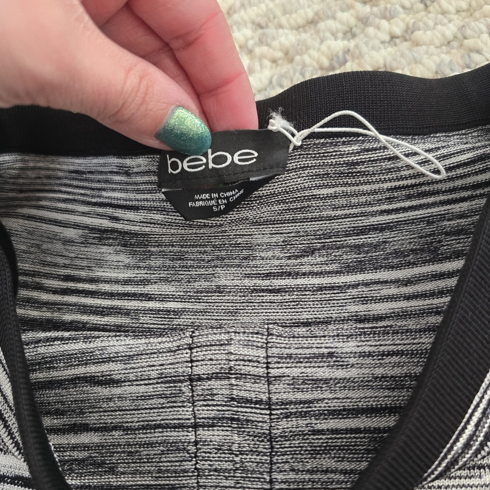 Bebe Space Dye Knit Pencil Skirt Small - Picture 3 of 8